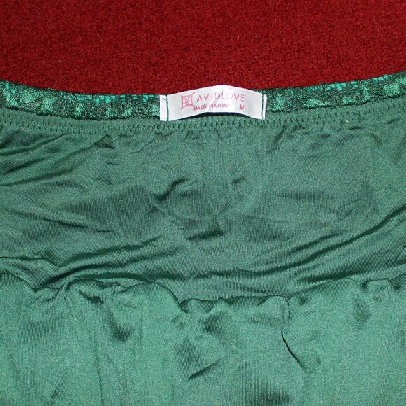 Lace Ruffled Mini Skirt Medium - Picture 8 of 12